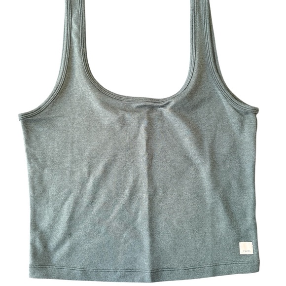 Vuori Tops - Vuori Heather Green Tank Top Unlined